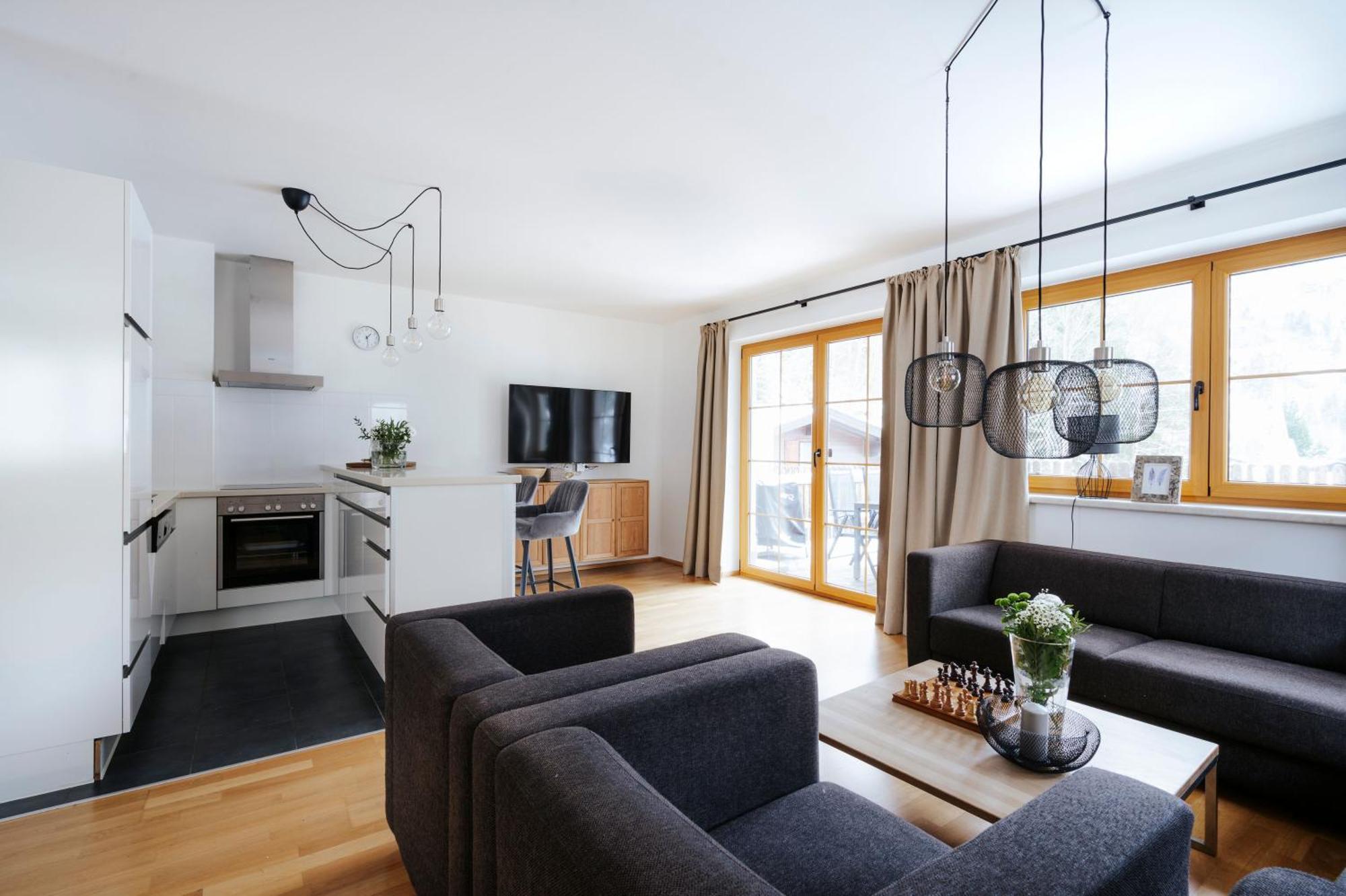 Ferienhaus Florianiweg 巴德加斯坦 外观 照片